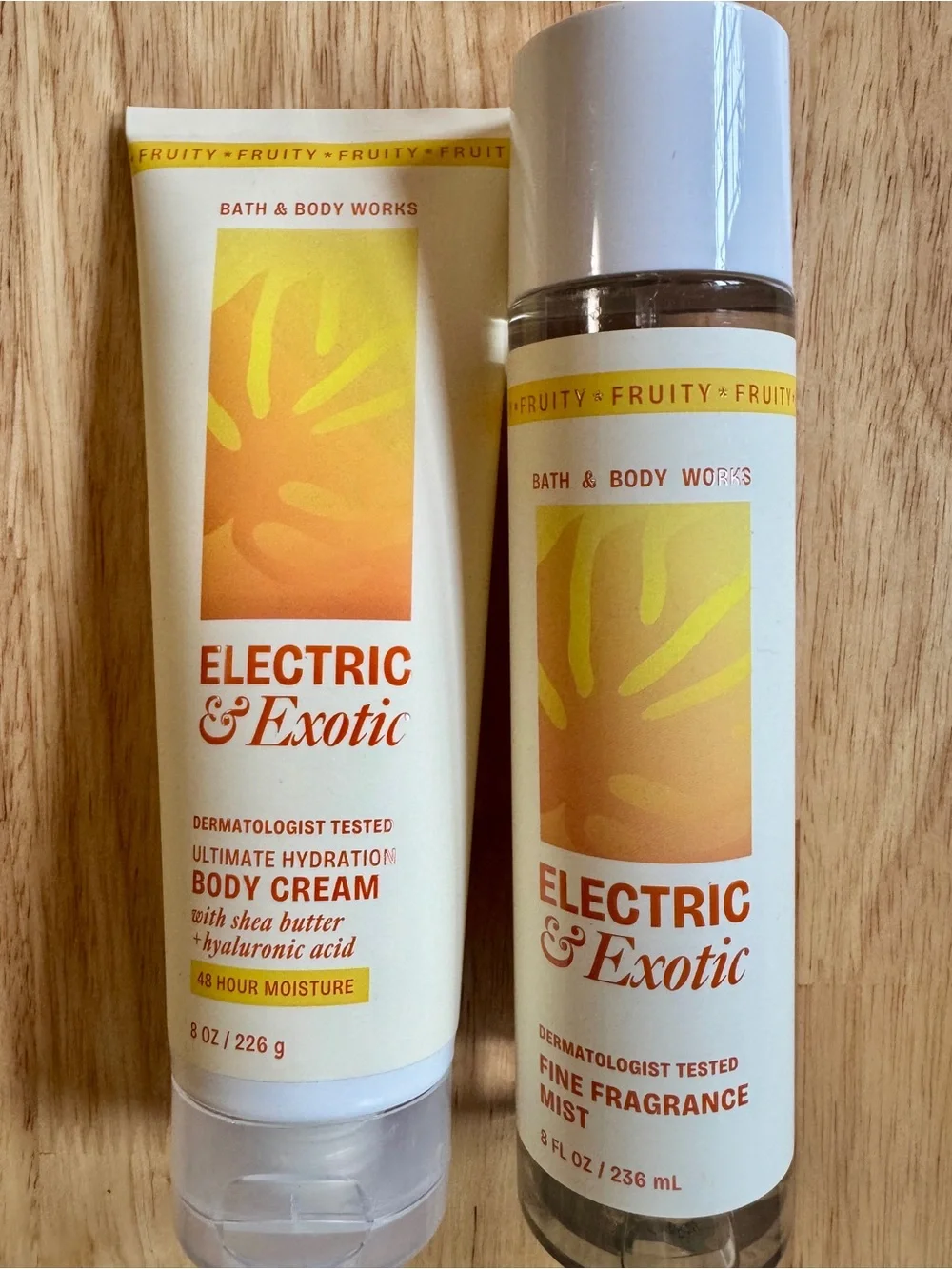 Bath & Body Electric & Exotic 2 Piece Set